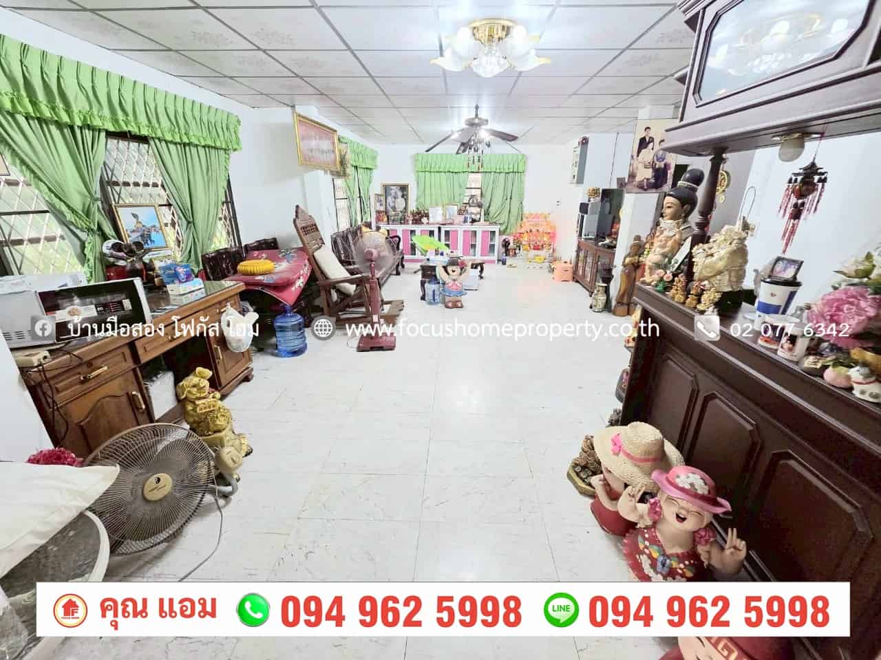 ขาย บ้านเดี่ยว หมู่บ้าน ป.ผาสุข ทวีวัฒนา